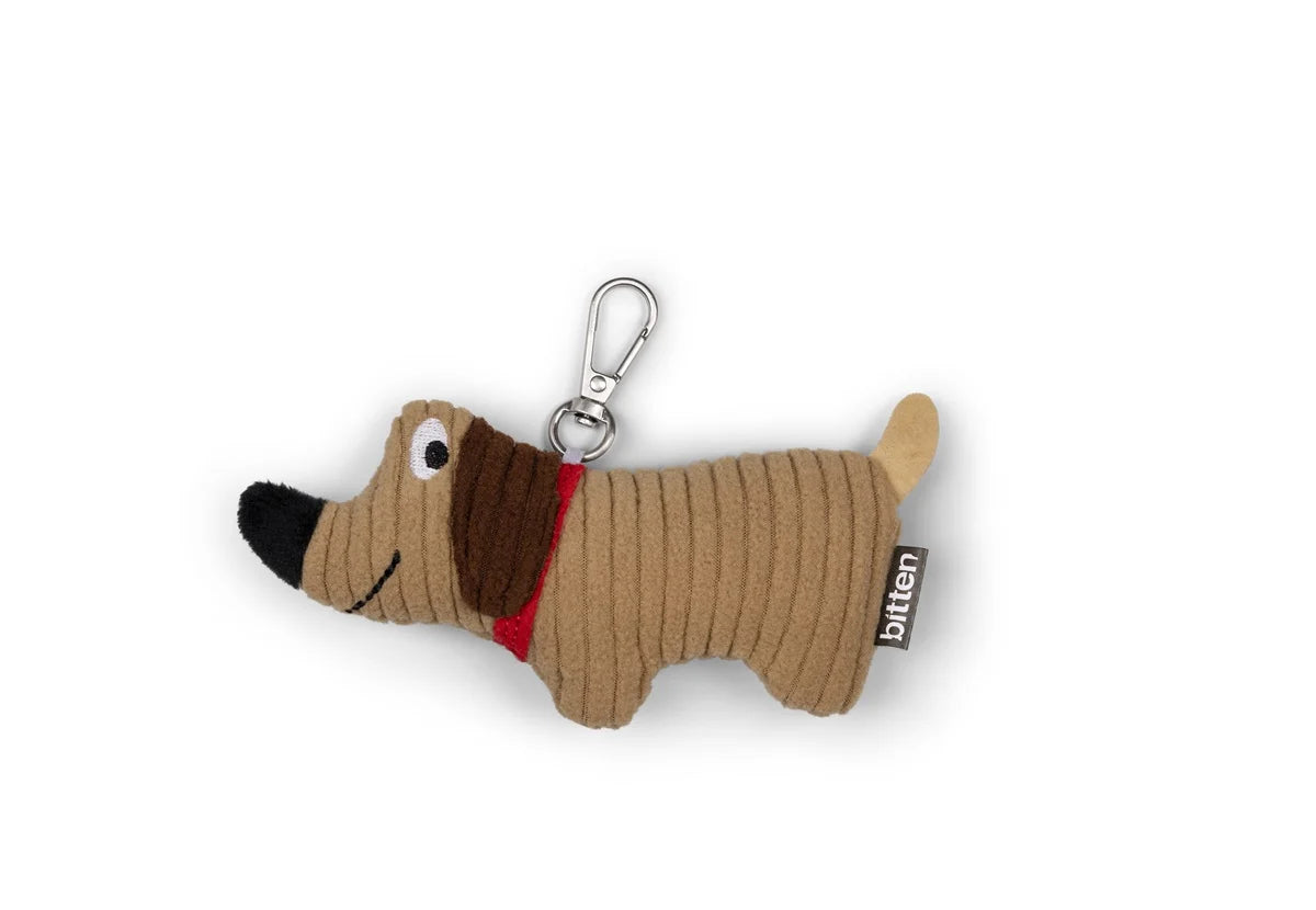 ключодържател плюшена играчка teckel bitten