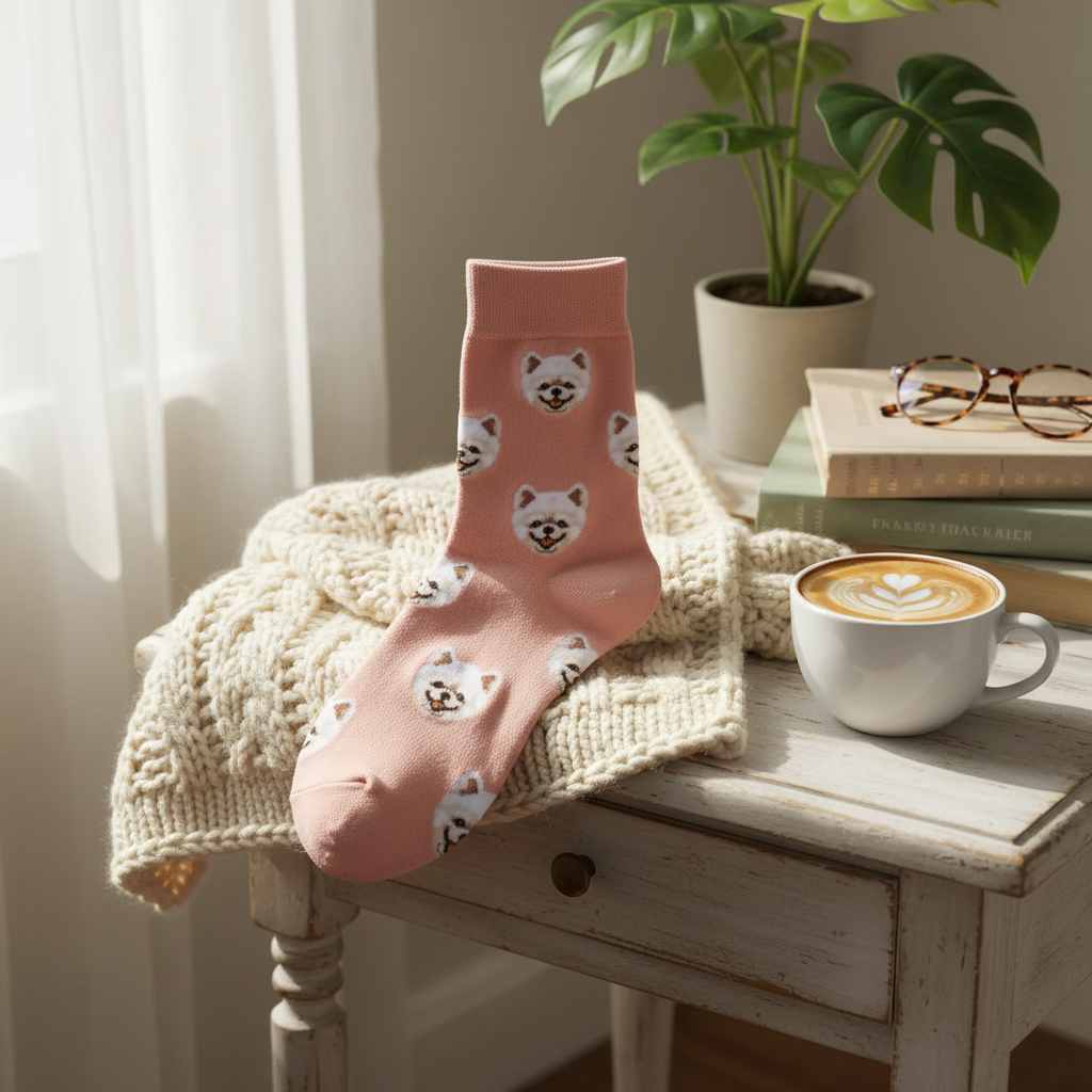 Pomeranian socks
