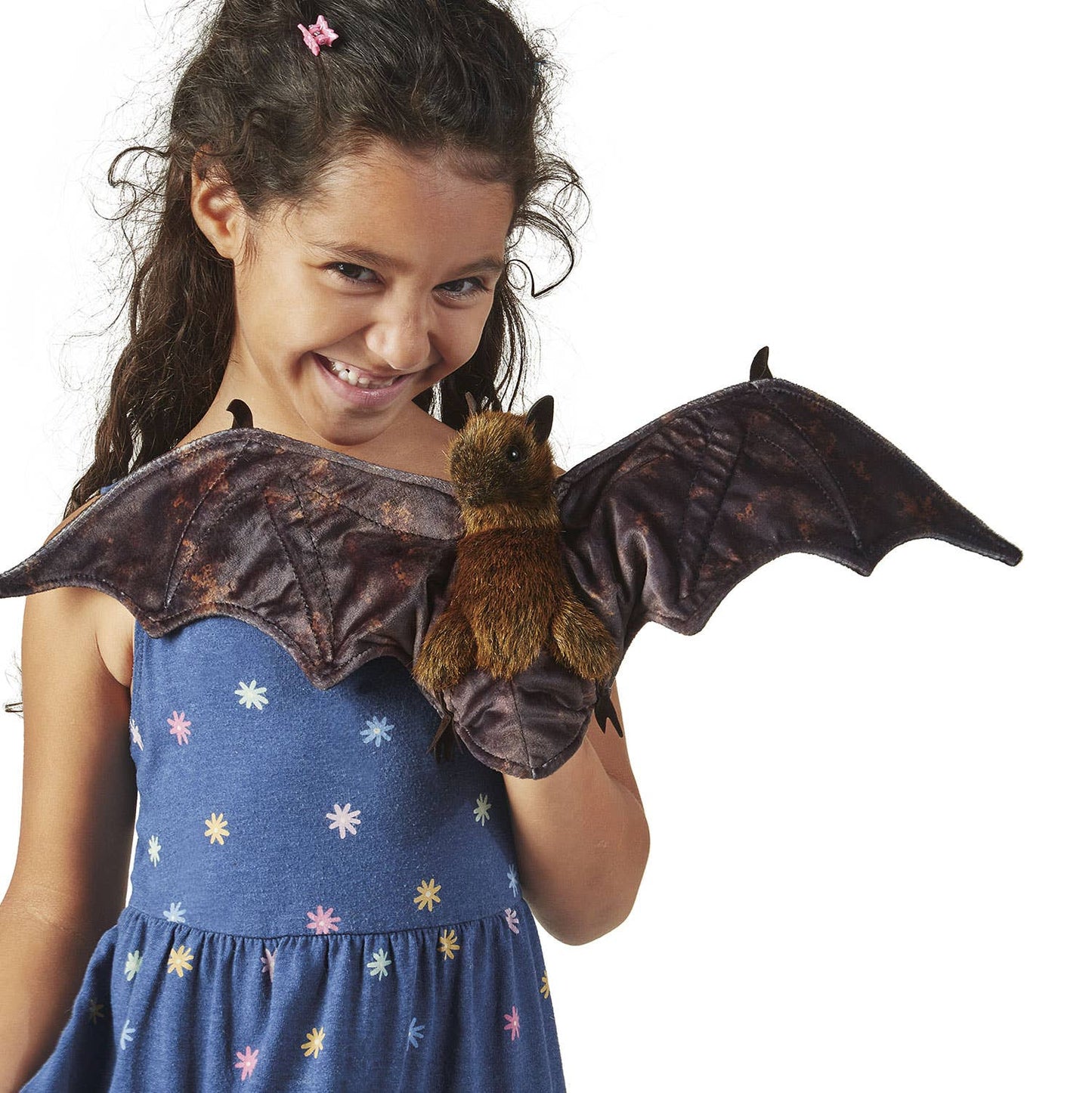 Marionnette à main Chauve-souris fruitière/Flying Fox 3191 Folkmanis réaliste