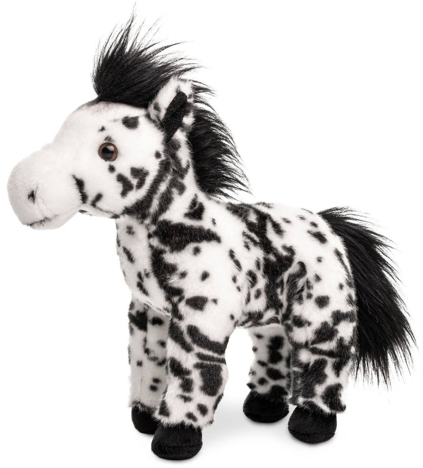 Peluche Cheval à pois noirs, debout Uni Toys