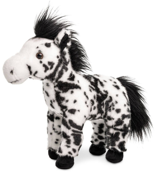 Peluche Cheval à pois noirs, debout