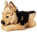 Berger allemand, couché - peluche Uni Toys