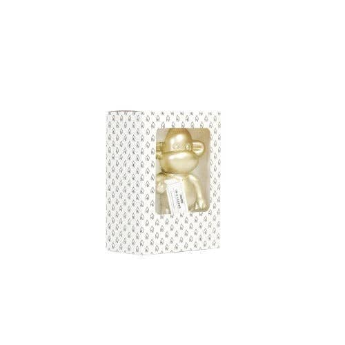 Ornament - Hanging Loose Monkey Figurine 'The Legend' - Polyresin - Gold - 11x7x19cm