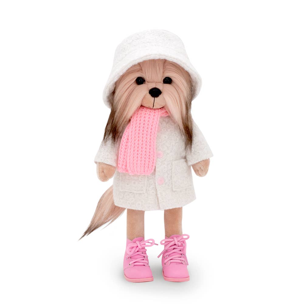 Poupée chien Lucky Yoyo : Mode Hiver-38cm