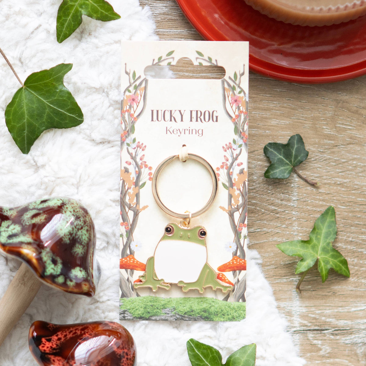 Porte-clés Grenouille Chanceuse "Lucky Frog"