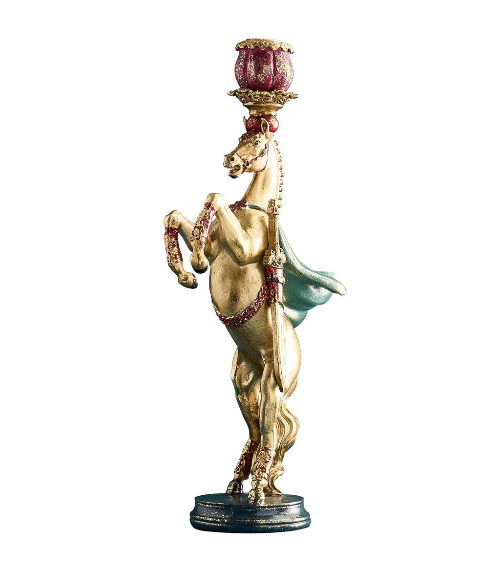 Chandelier Cheval de Cirque, Or, 17,5 x 9,5 x 36,5 cm