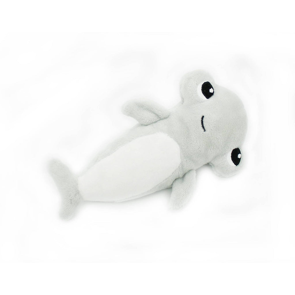 Peluche requin marteau Clou maman et son bébé gris clair – Les Ptipotos