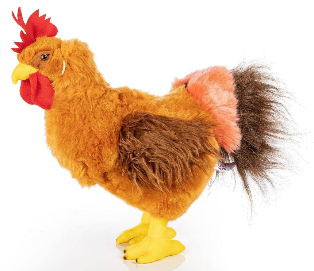 Peluche Coq brun Uni Toys