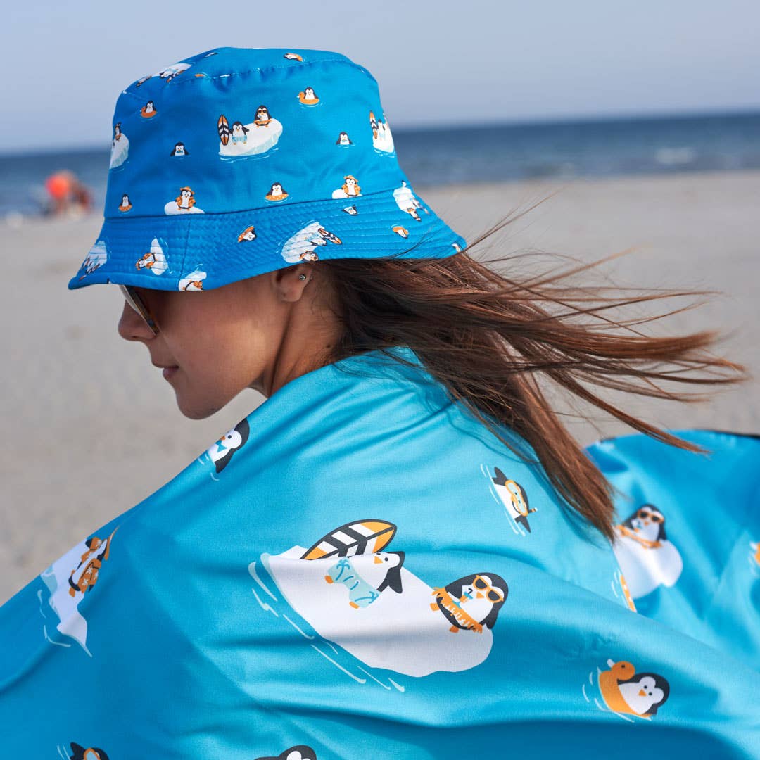 Serviette de plage Pingouins