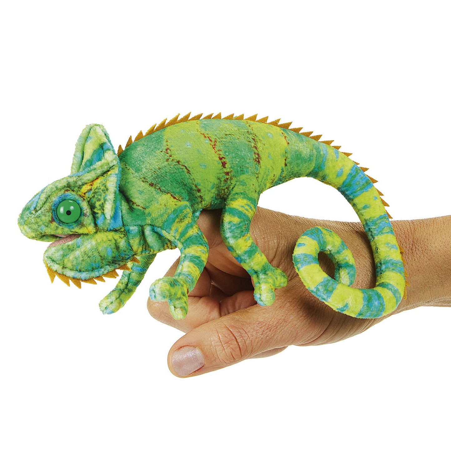 Marionnette à main Mini Caméléon 2794 Folkmanis réaliste