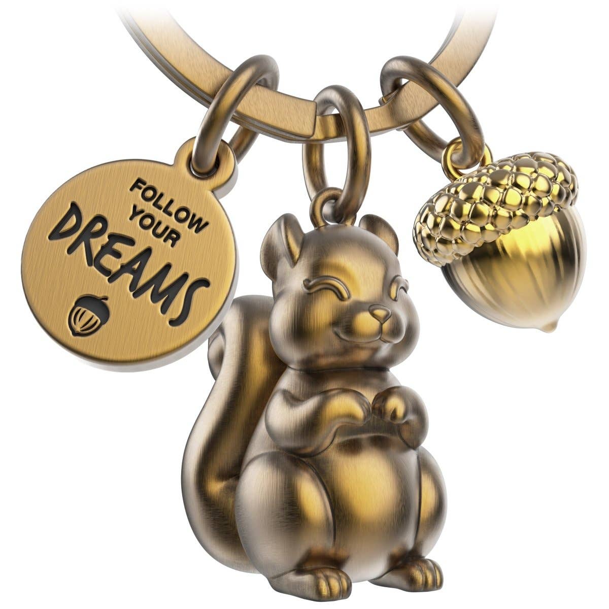 porte cles ecureuil skippy fabach 