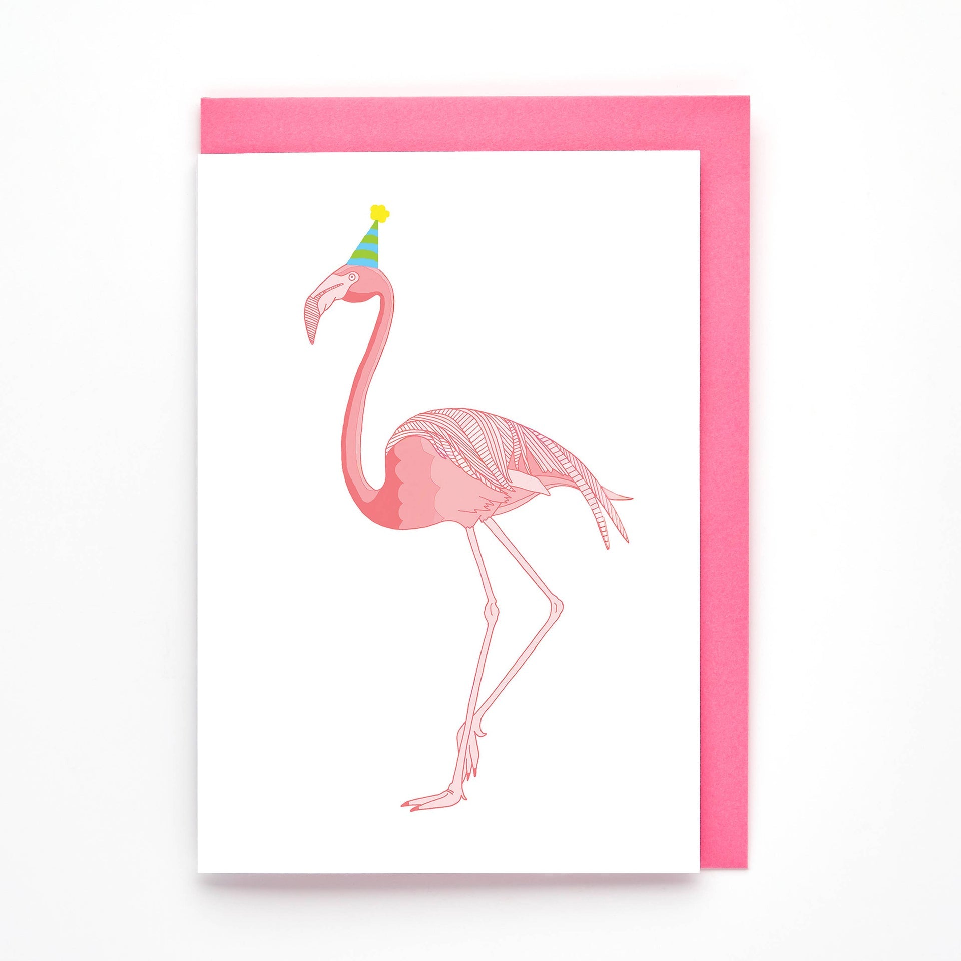 Přání k narozeninám Flamingo