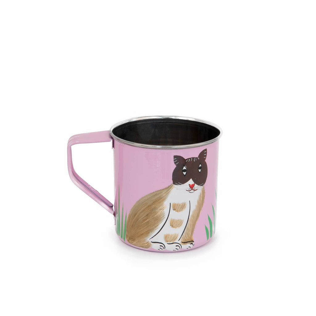 Tasses à Chat Peintes à la Main Helio Ferretti Vue 3