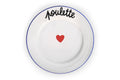 Assiette La Famille S’éclate - Poulette Pied De Poule – vue produit 1