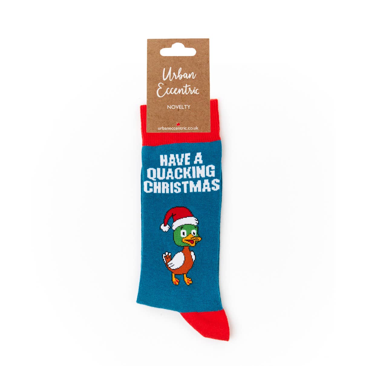 chaussettes canard have a quacking christmas urban eccentric 