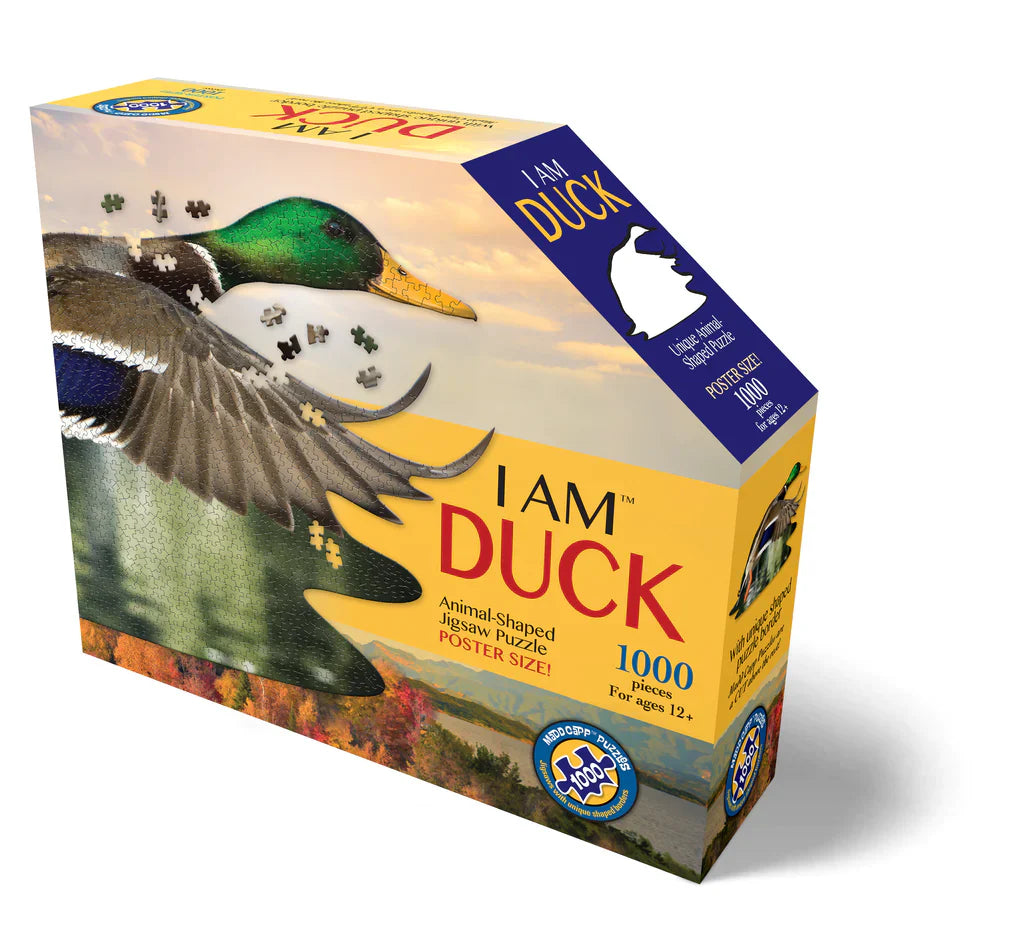 Puzzle Canard Colvert "I Am - Canard" 1000p Madd Capp CoinCaillerie