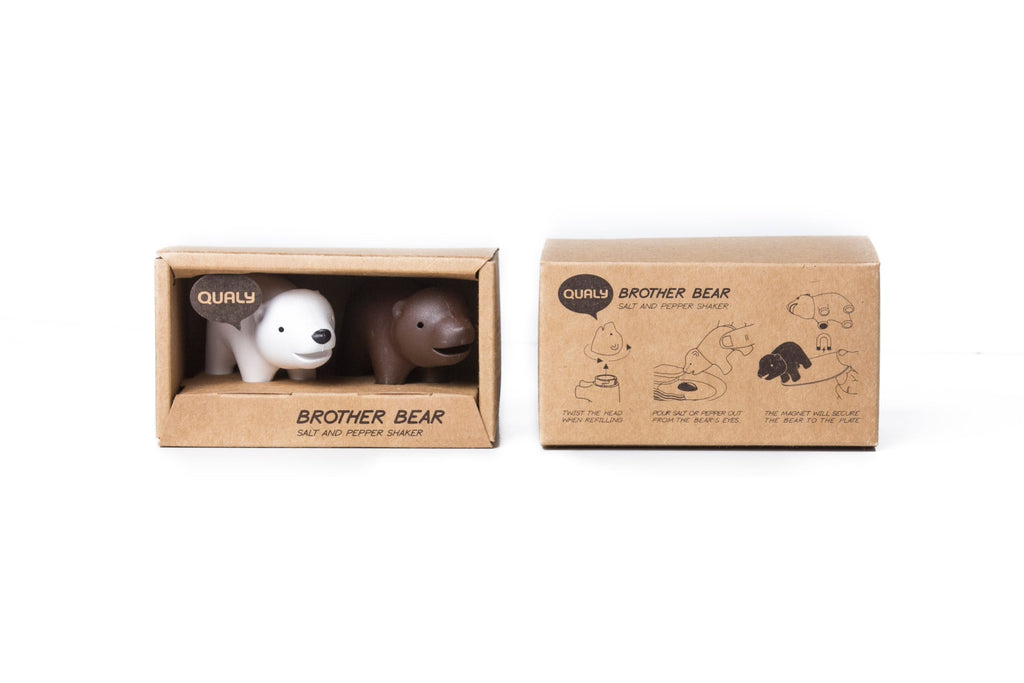 Brother Bear Salt and Pepper Shakers