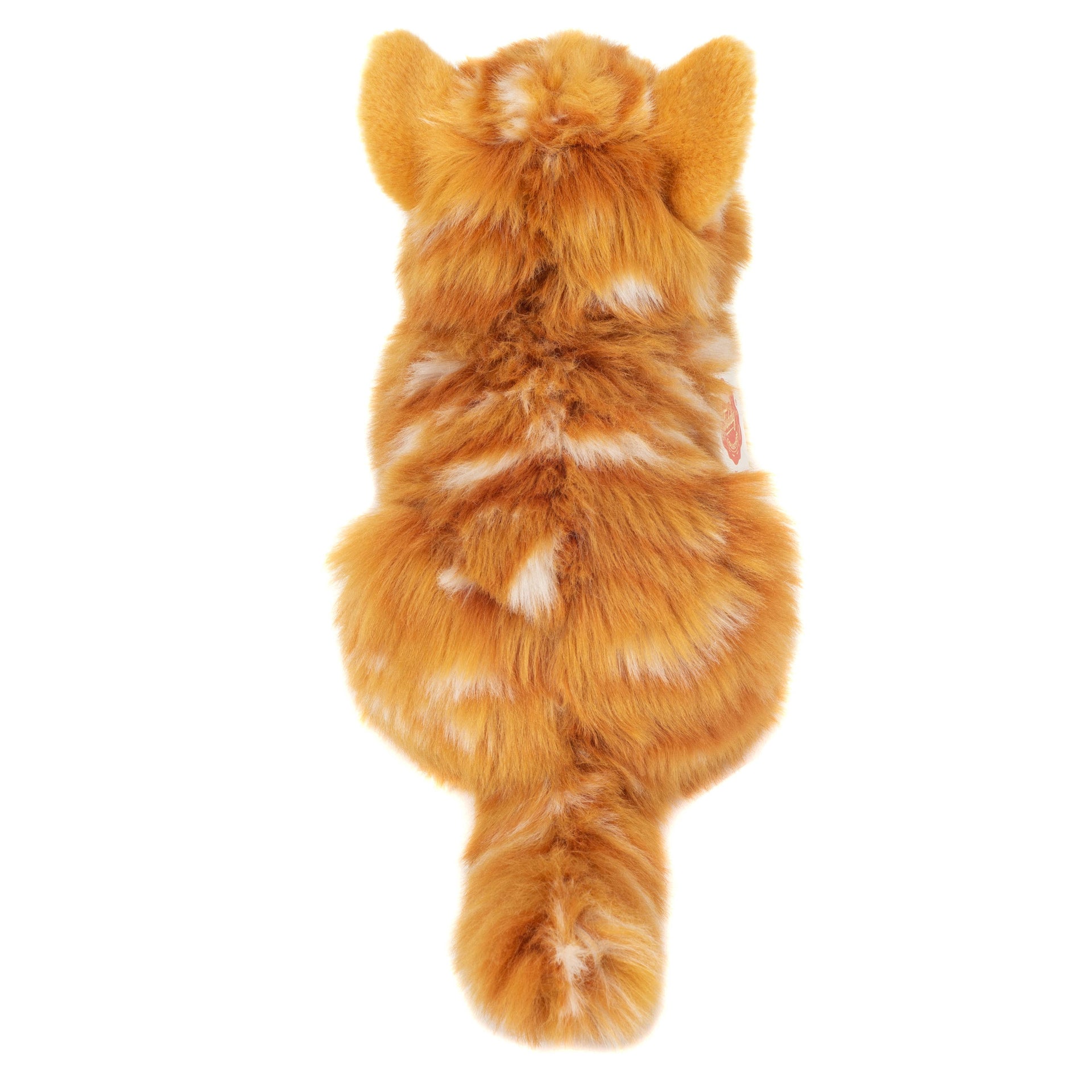 Peluche Chat Roux Allongé - Teddy Hermann