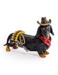 Cowboy Dachshund Dog Decoration