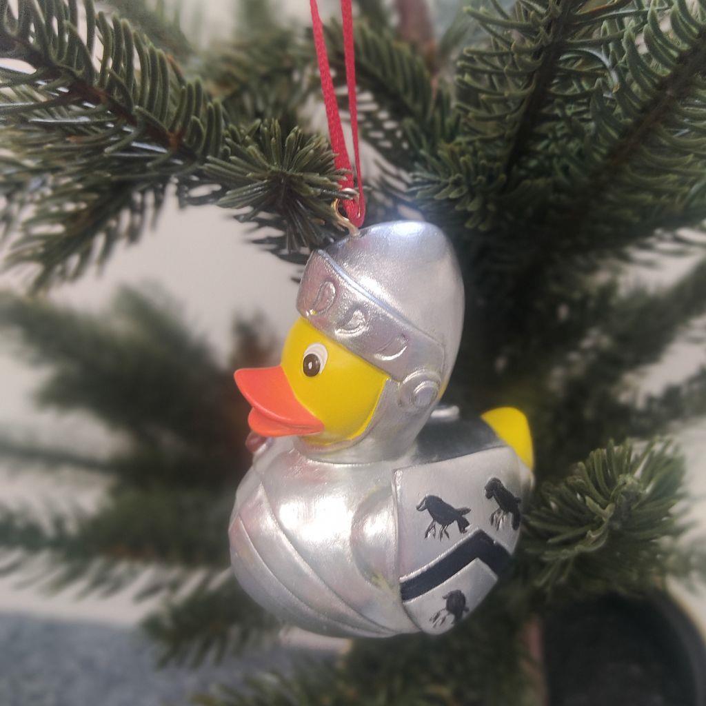 Décoration à suspendre Canard Chevalier