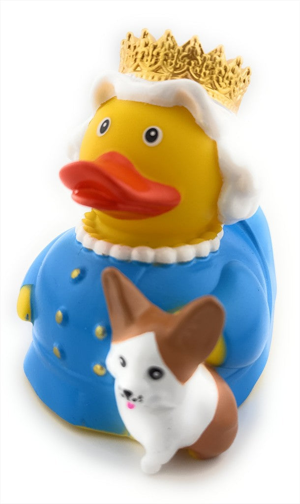 Canard Reine Elizabeth avec Corgi