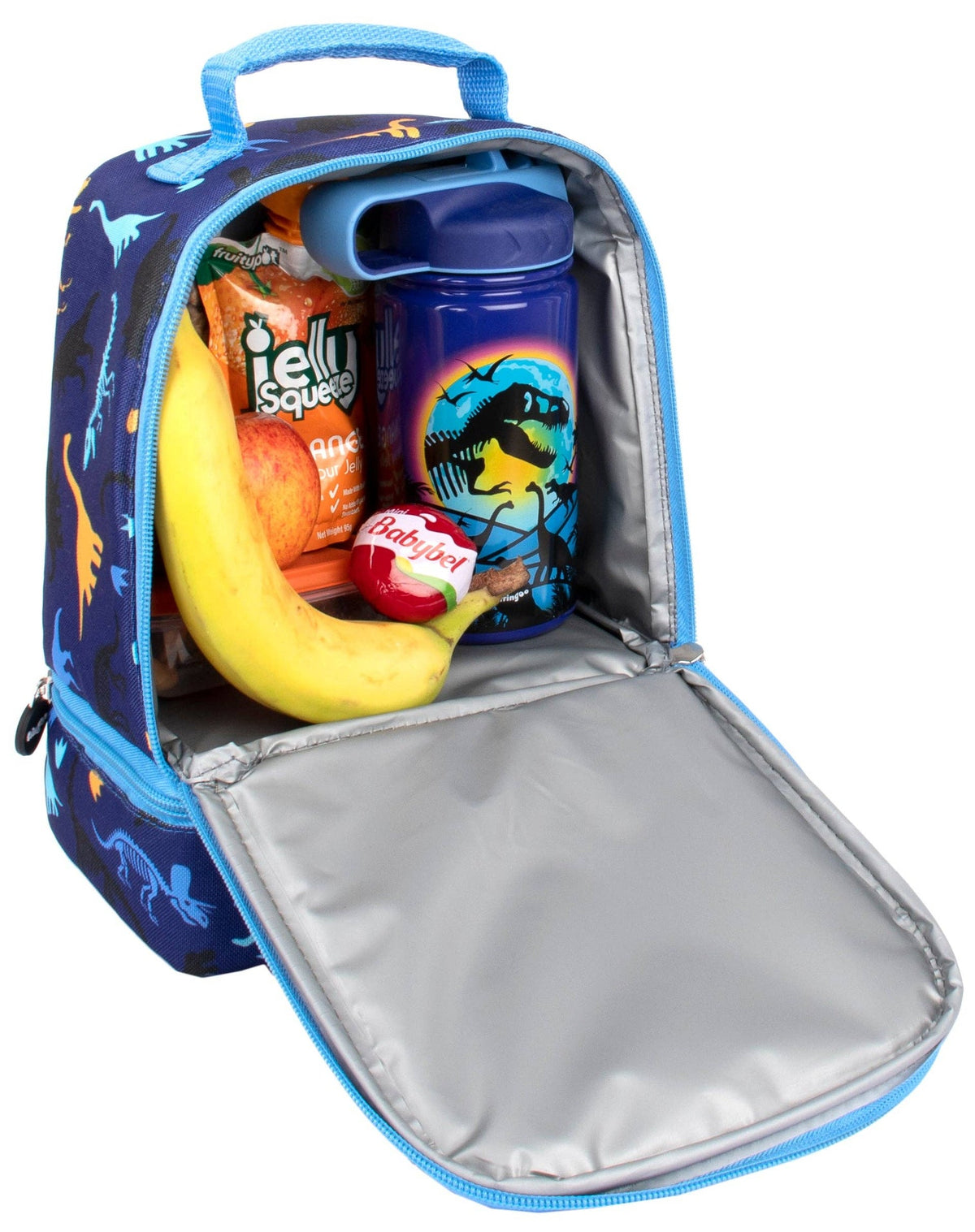 Sac à lunch à deux compartiments – dinosaure Moon
