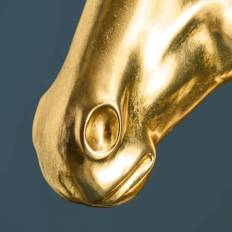 Lampadaire Cheval Amadeus, or