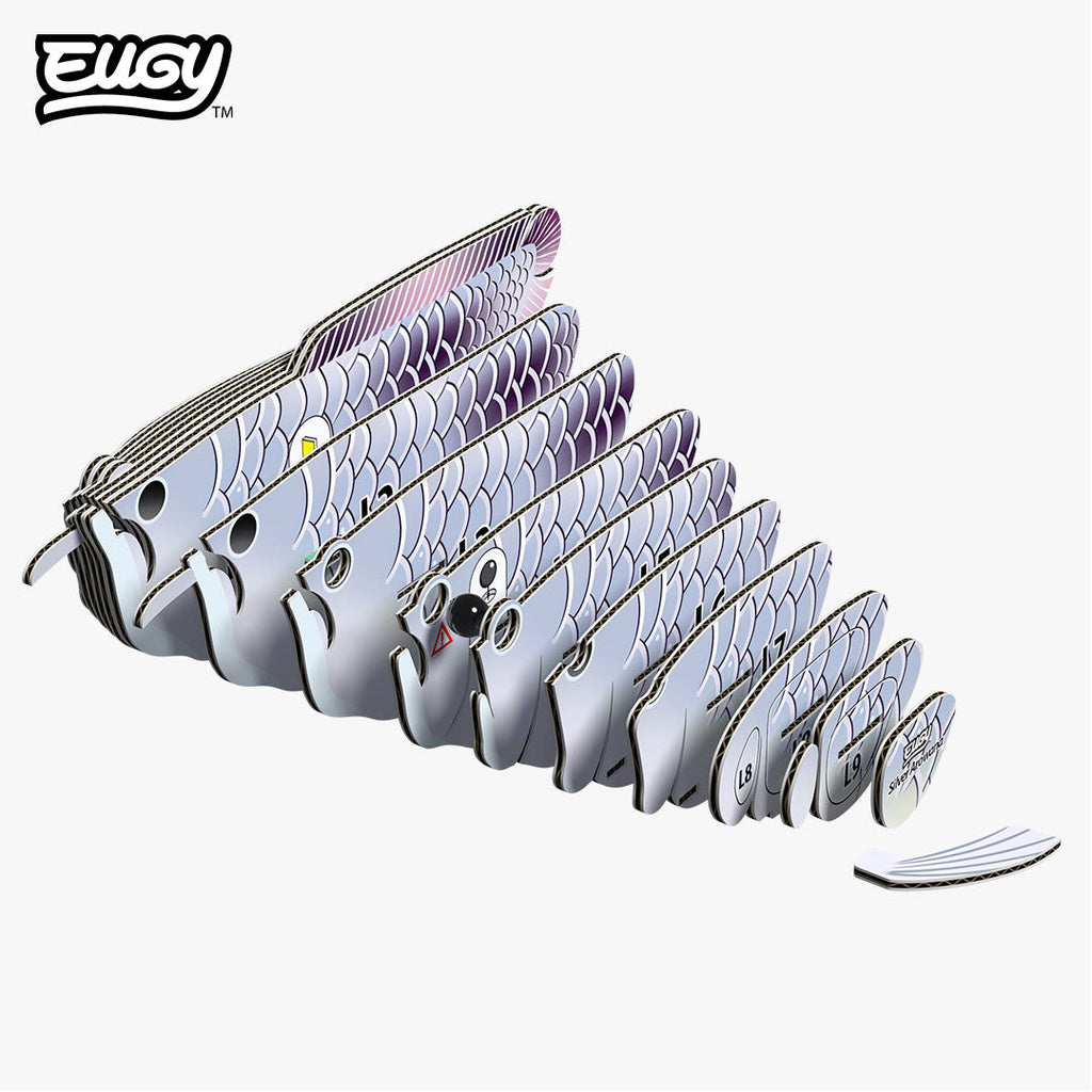 124 Arowana argenté