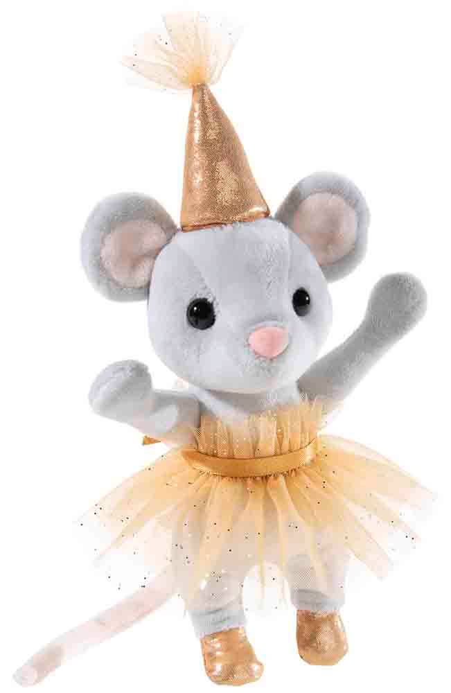 Peluche Partymaus Souris - 18 cm — Heunec (visuel 1 sur 3)