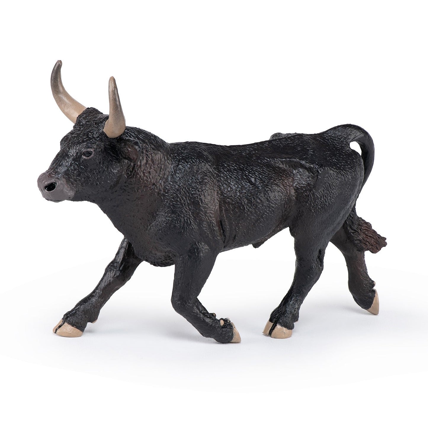 Figurine Taureau Camarguais Papo - animal de la ferme