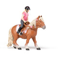Figurine Poney Shetland avec selle Papo - cheval