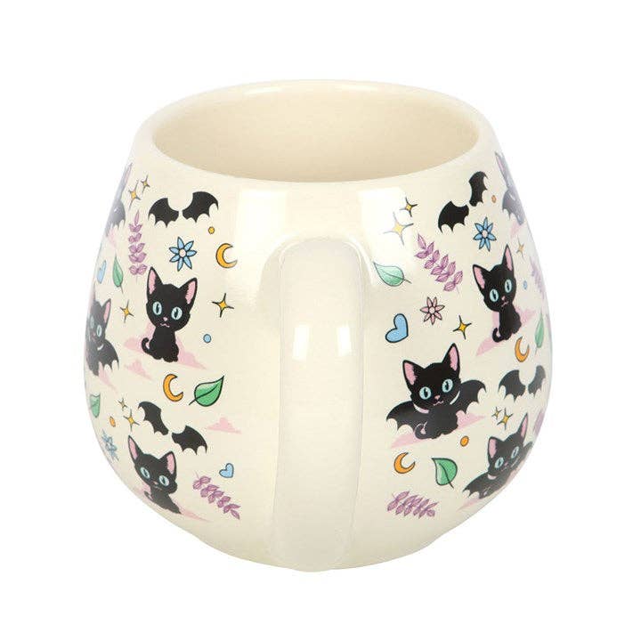 Mug Rond Chats Noirs Mystiques – 500 ml