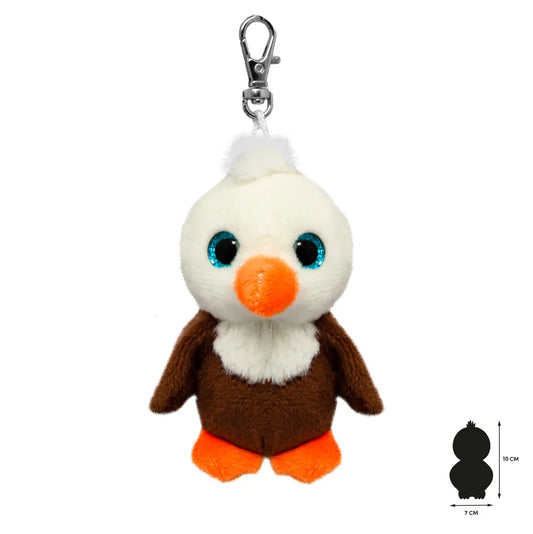 porte cles peluche aigle wild planet K8270 5600991982702