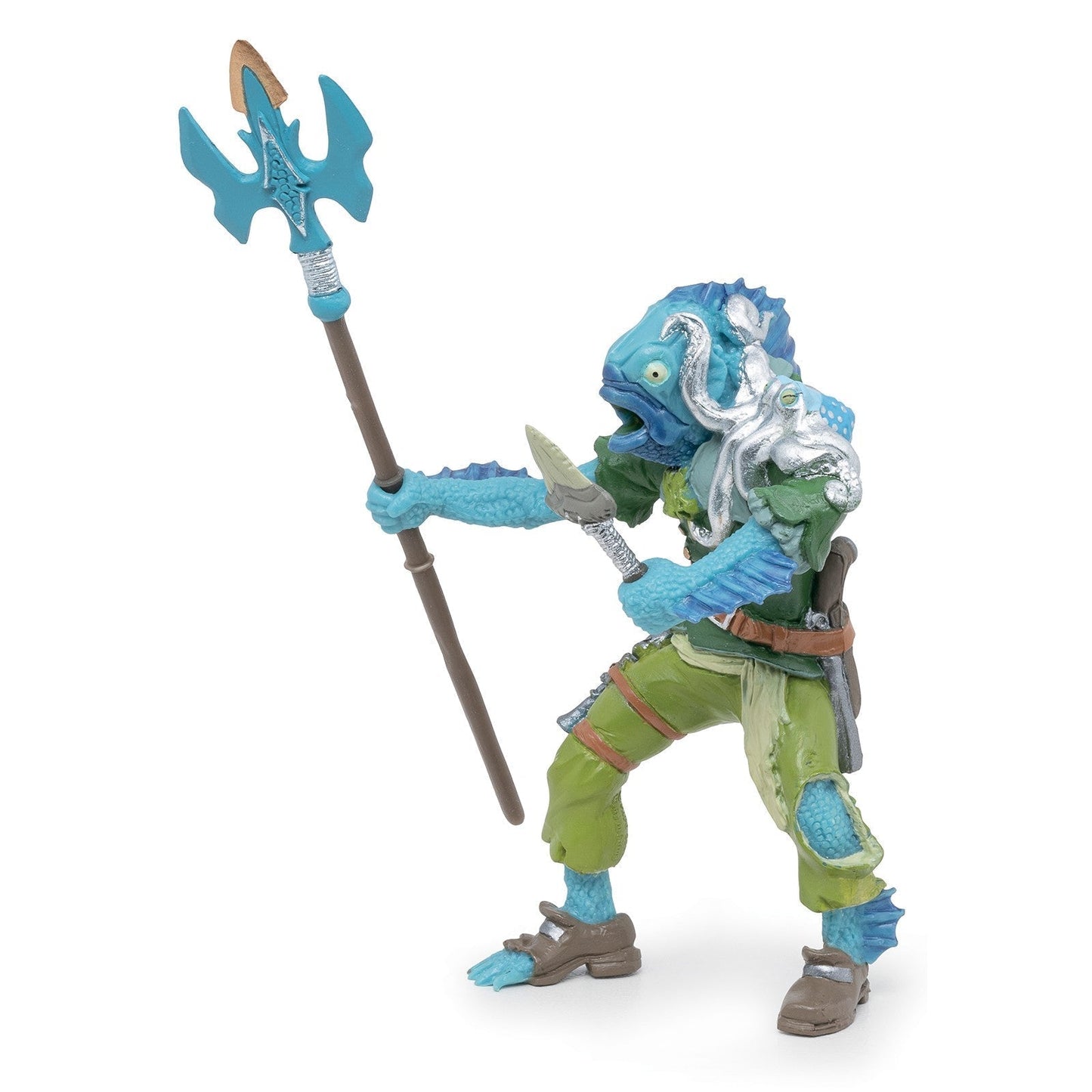 Figurine Pirate mutant poisson Papo - personnage pirate