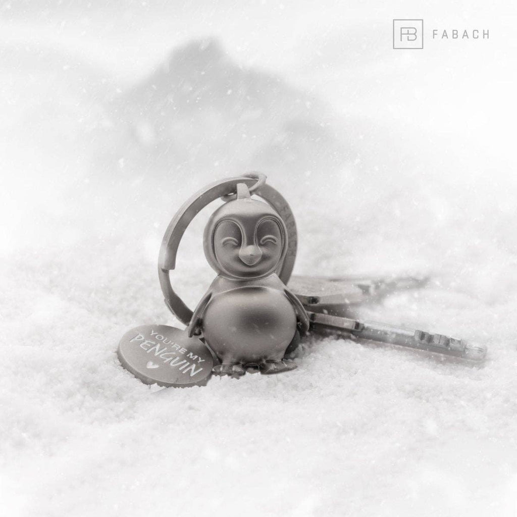 porte cles pingouin tu es mon pingouin fabach 