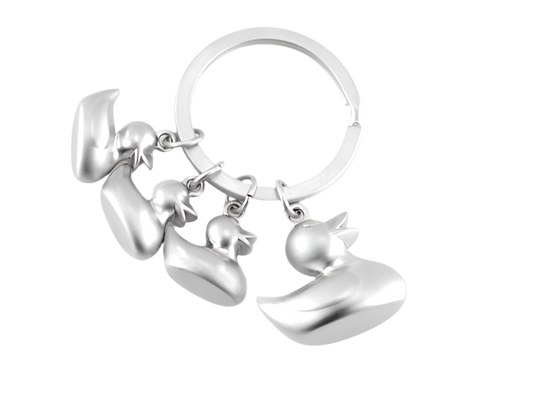 Kachní rodinná klíčenka