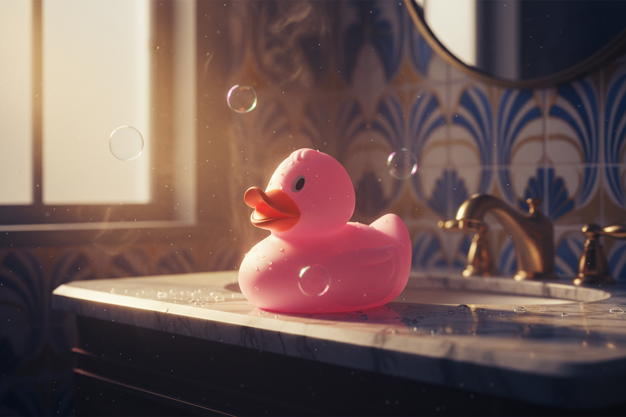 Candy Pink Duck XL