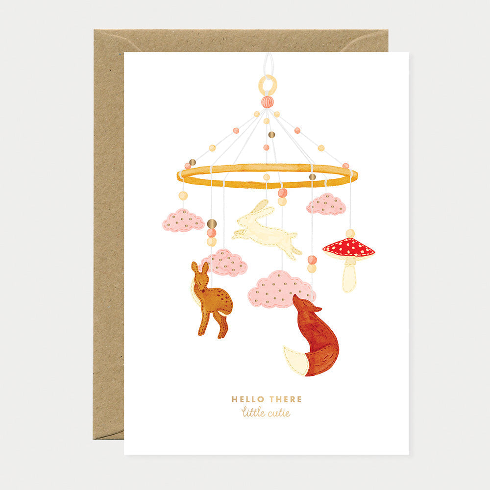 Hello there cutie - Greeting card