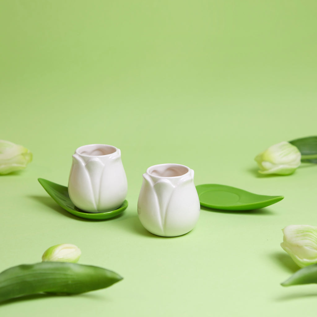 Kaffeetassen Tulpe 2er-Pack