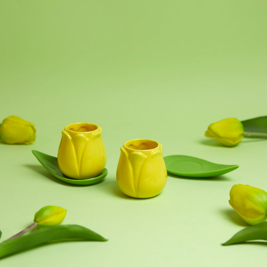 Kaffeetassen Tulpe 2er-Pack