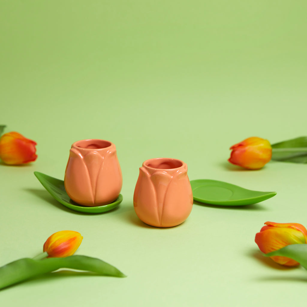 Kaffeetassen Tulpe 2er-Pack