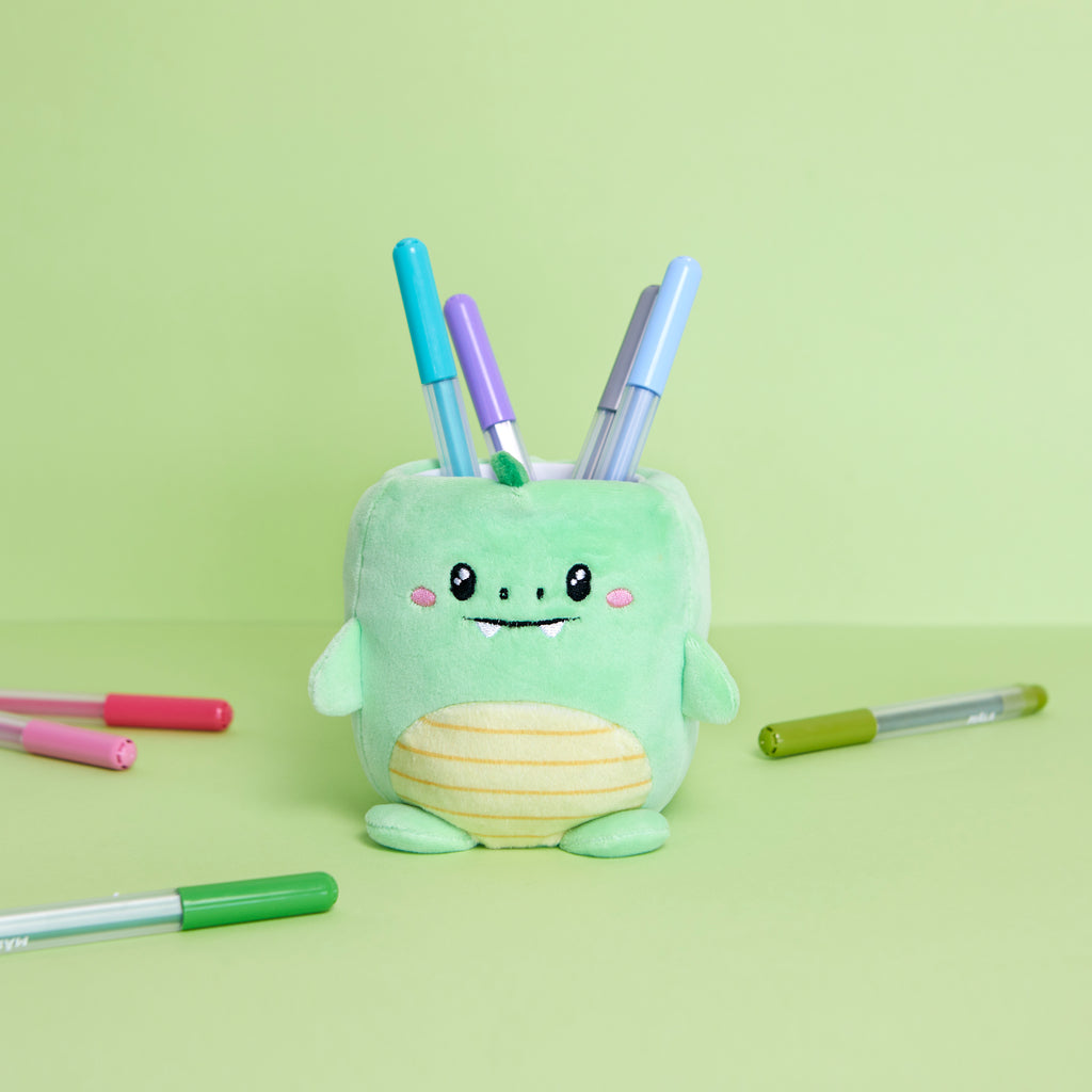 Fluffy Dinoz Pencil Holder
