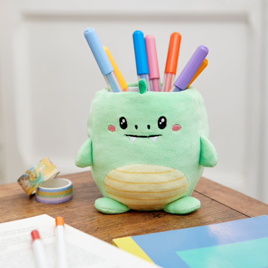 Fluffy Dinoz Pencil Holder