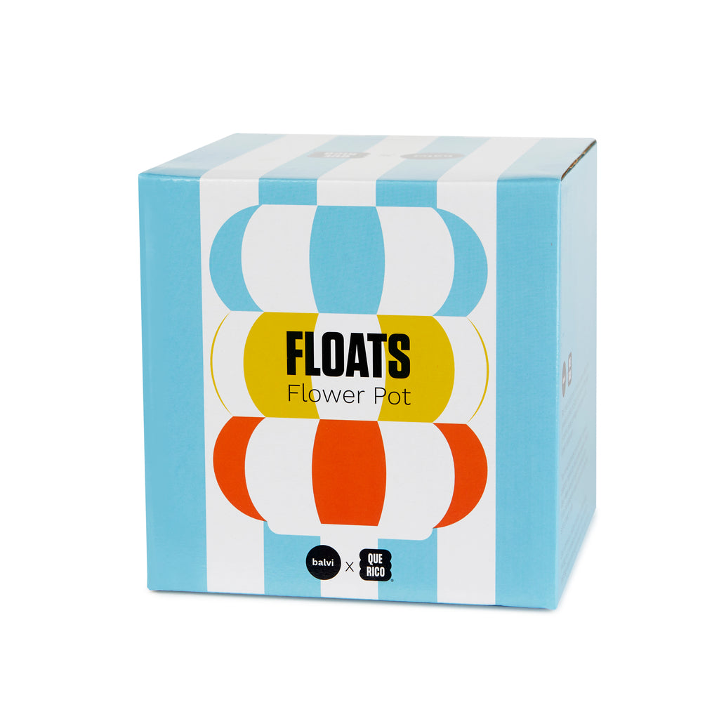 Pot de fleurs Floats multicolore