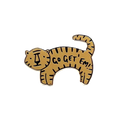 Distintivo de tigre "Vá buscá-los"
