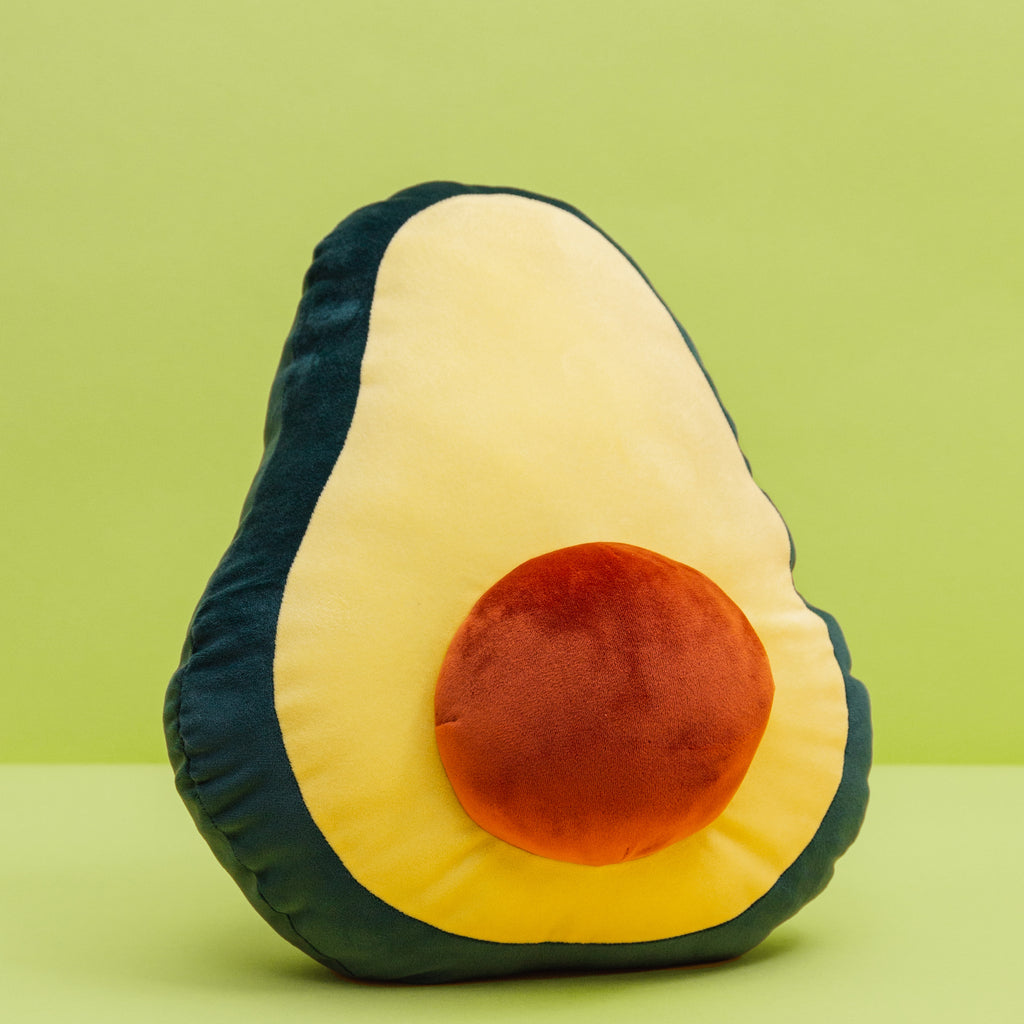 Coussin Fluffy Avocat