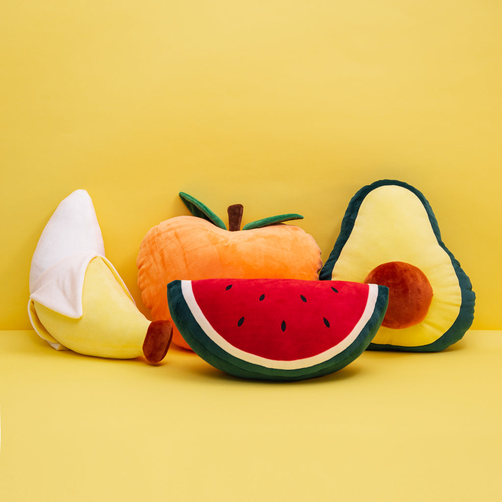 Coussin Fluffy Avocat
