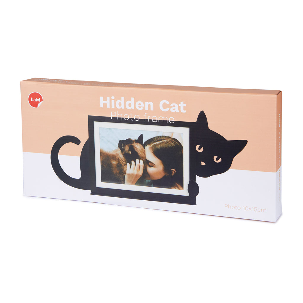 Cadre photo Hidden Cat horizontal
