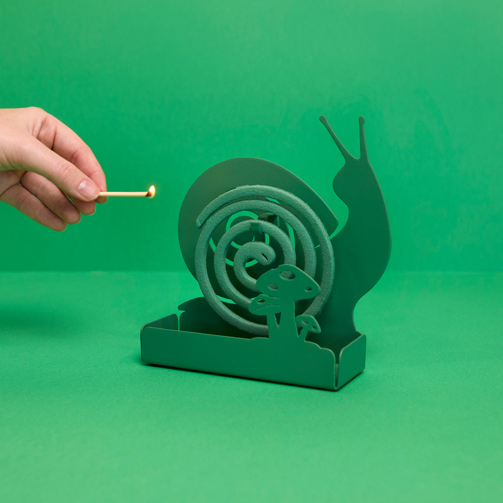 Porte spirale anti-moustiques Escargot