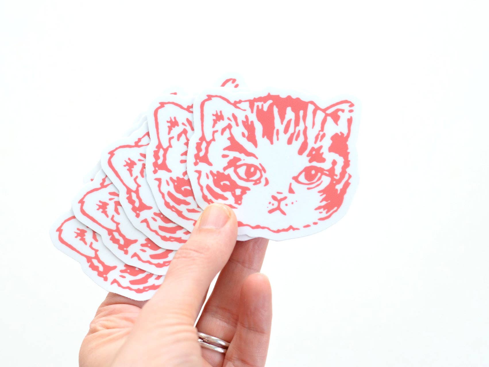 Cat Head Sticker